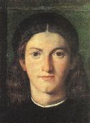 LOTTO, Lorenzo Head of a Young Man g Sweden oil painting artist